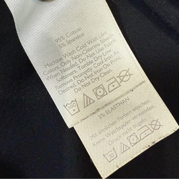 Eddie Bauer Size L FreeDry Classic Black Polo Shirt Size L - Picture 17 of 17